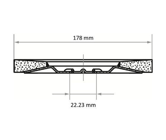 DISCHI LAMELLARI LUKAS Ø178 GR 40